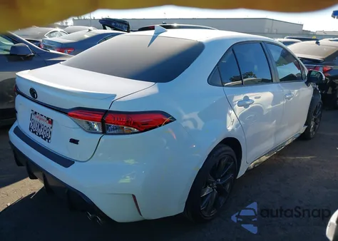 2025 Toyota Corolla Se z USA, uszkodzony, nr VIN 5YFP4MCE6SP246111